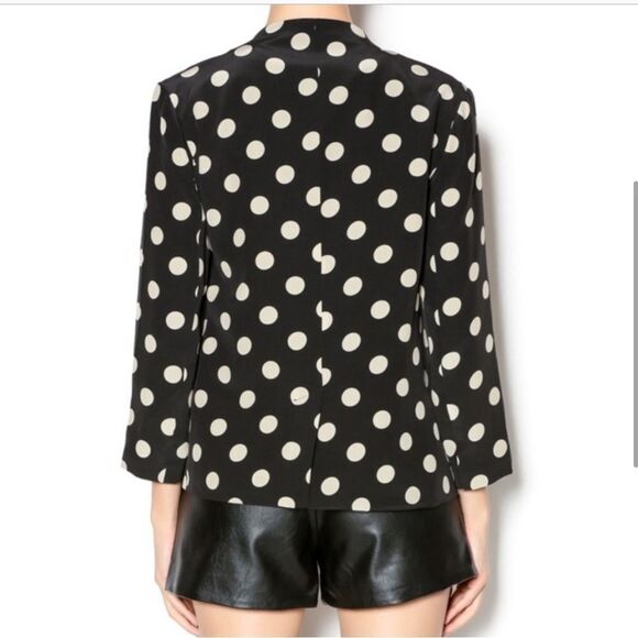 Corey Lynn Calter Anthropologie Polkadot Blazer Jacket - Picture 11 of 11